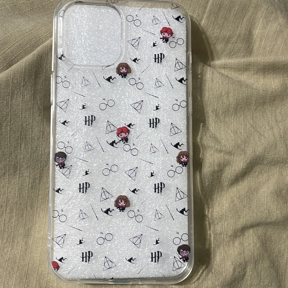 New clear wizard silicone phone case - 12 pro max
